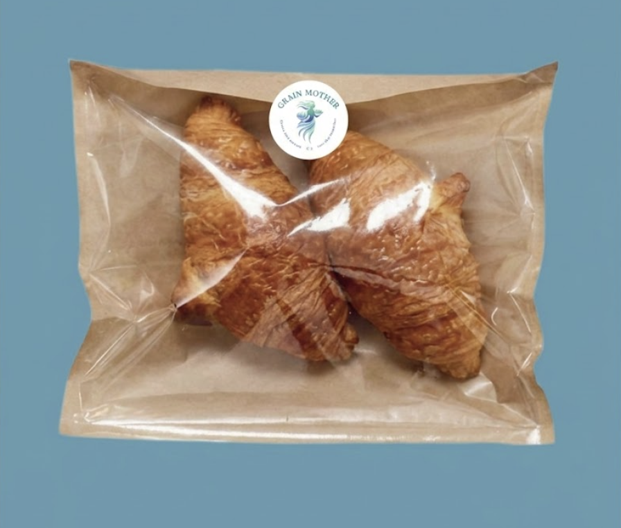 Fresh baked croissants
